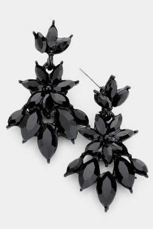 Marquise Cluster Dangle Earrings Fashion Jewelry 