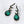 Swirl Teardrop Dangle Earrings Not specified 