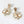 Teardrop Rhinestone Flower Dangle Earrings Fashion Jewelry 