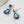 Petite Teardrop Stone Dangle Earrings Not specified 