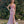Ellie Wilde 34087 Pink Sequin Dress with Slit