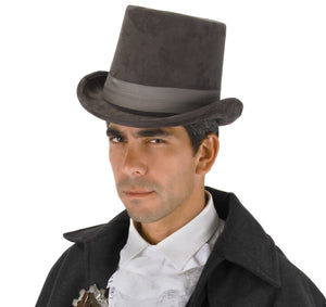 Gray 'Coachman' Top Hat Elope 