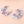 Flower Sequin Embellish Hoop Earrings Boutique on Millstone 