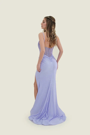 FLAIR Prom 25008 Fitted Corset Dress FLAIR Prom 