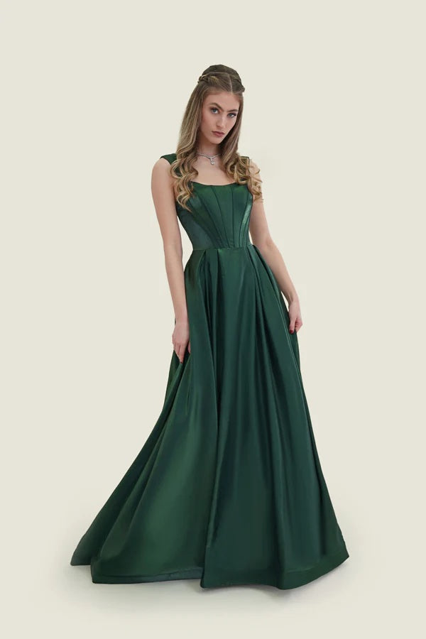 FLAIR Prom 25014 Shimmer A-Line Dress