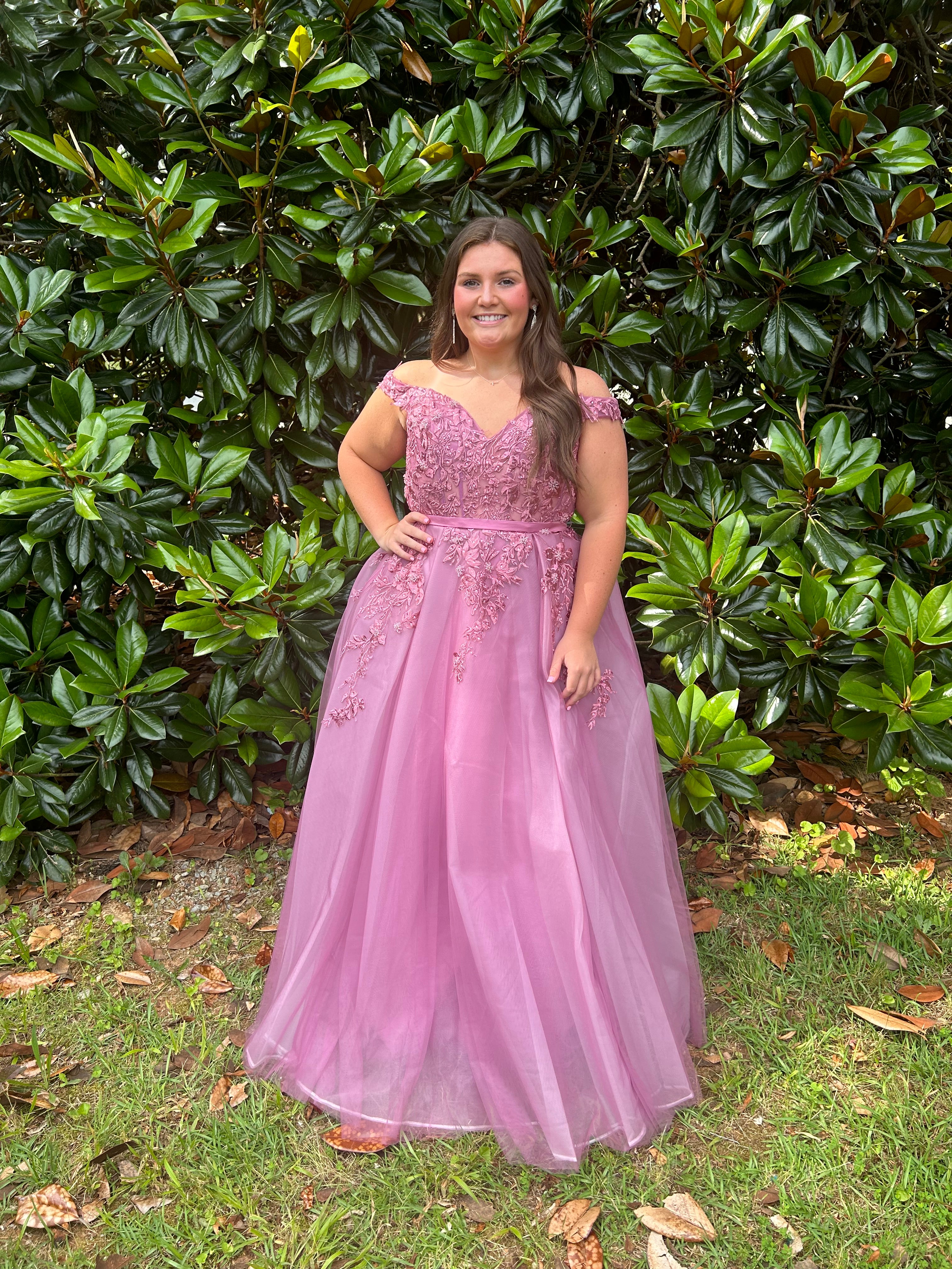 FLAIR Prom 24766 Plum Off Shoulder A-Line Dress Formalwear Outlet FLAIR Prom 24766 Plum Off Shoulder A-Line Dress Formalwear Outlet