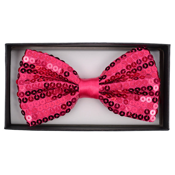 New Adult Sequin Bow Ties - 5 Colors