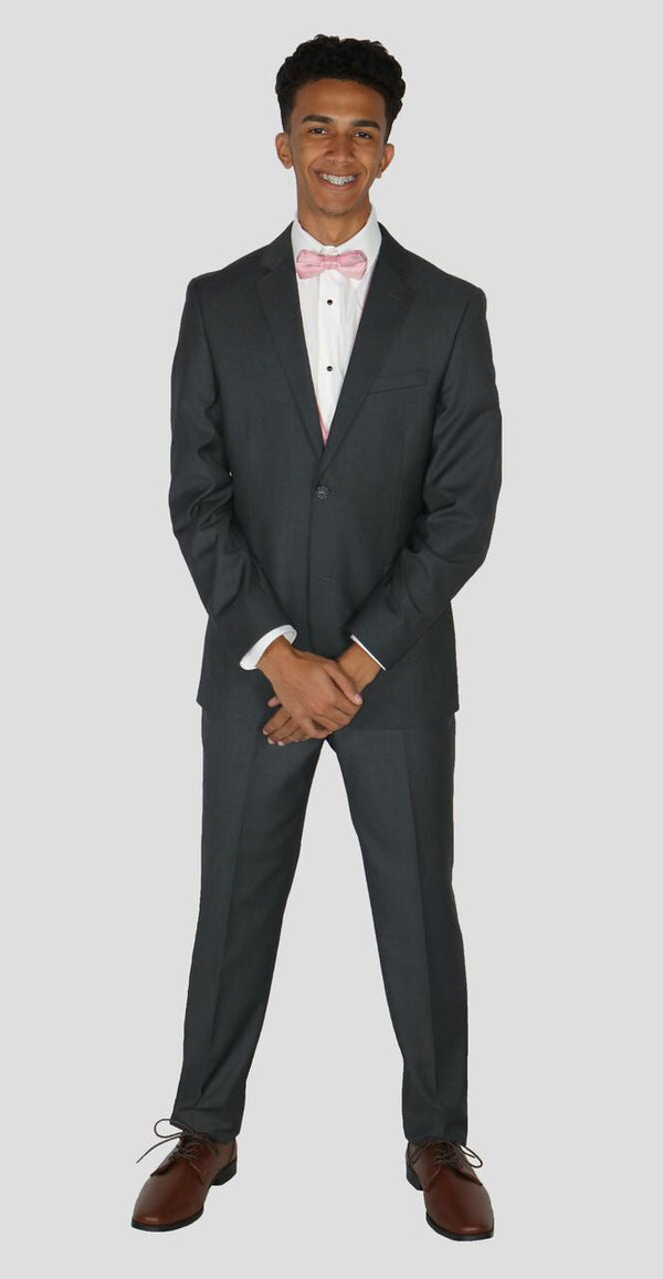New Caravelli Grey 2 Piece Slim Fit Suit San Malone Enterprises 