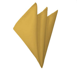 Honey Gold Satin Bow Tie, Pocket Square & Lapel Pin Set Formalwear Outlet 