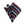 Navy Blue, Red, Yellow and Light Blue Stripe Self Tie Bow Tie with Pocket Square Manzini Neckwear 