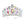 Crystal Pave Teardrop Cluster Silver Tiara Sophia Collection 