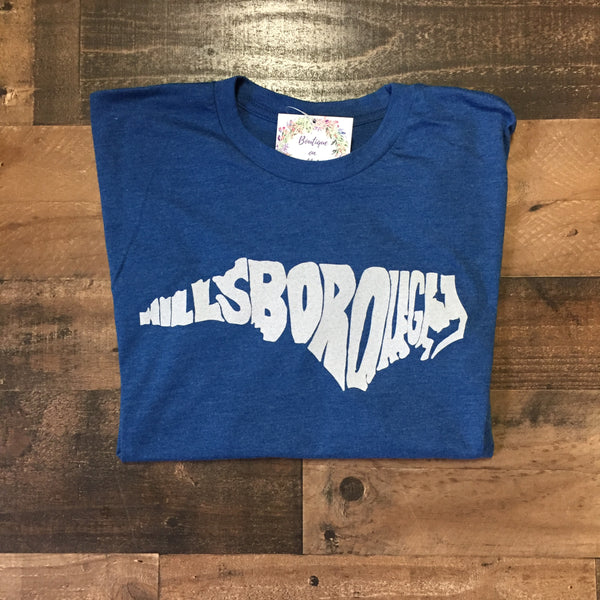 Hillsborough NC Short Sleeve Graphic Tee