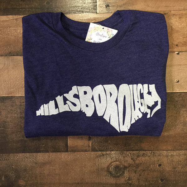 Hillsborough NC Short Sleeve Graphic Tee