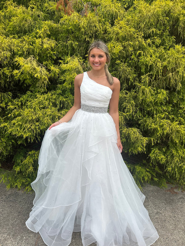 Ava Presley 29534 Organza Layered A-Line Dress