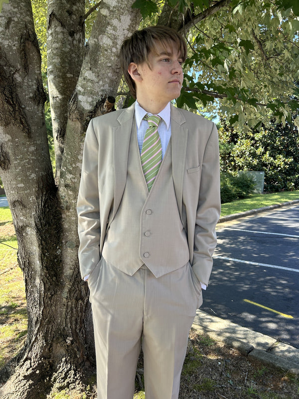 Tan Vest - matches Allure or Moda Geno's Formal Affair 