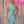 INTRIGUE by Blush Prom 905 Sky Blue Sequin Dress with Slit - Size 14