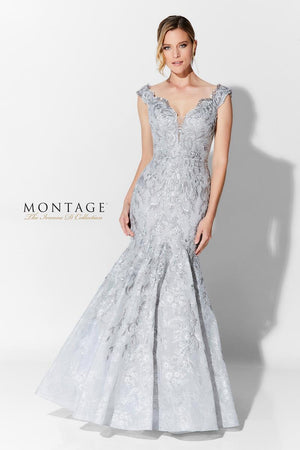 Ivonne D 122D66 Off Shoulder Lace Mermaid Dress