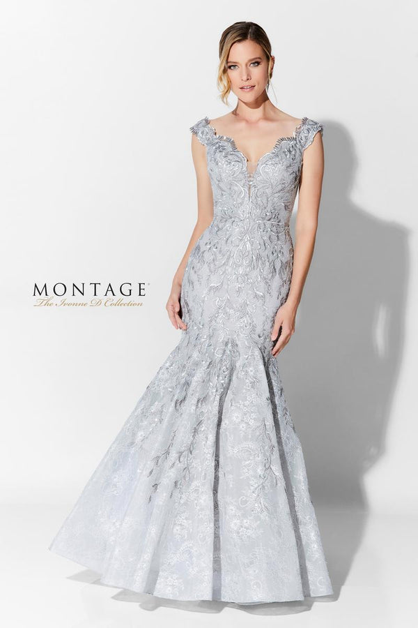 Ivonne D 122D66 Off Shoulder Lace Mermaid Dress