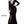 JOVANI 64983 Black Long Sleeve Fitted Dress