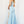 JOVANI 22410 Light Blue One Shoulder Dress with Asymmetric Cut Glass Bodice