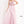 JVN by Jovani 02253 Light Pink Sheath Dress with Flowy Overskirt