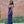 JVN by Jovani 08418 Shimmering Sheath Dress with V-Neckline - Navy or 