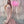 JVN by Jovani 1139 Blush Pink Sparkle Knit Fit-n-Flare Dress with Train