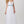 JVN by Jovani 32108 White Sweetheart Chiffon Dress with Turquoise Beaded Waist