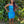 JOVANI 09696 Turquoise Sequin Design Fitted Cocktail Dress Jovani 