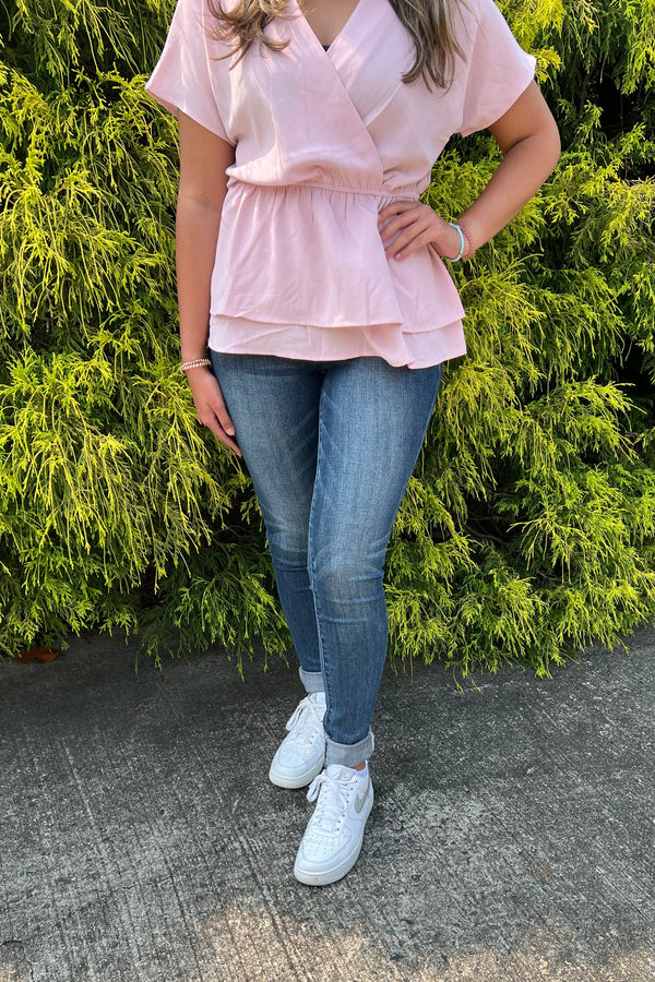 Judy Blue All Dyed Up Mid-Rise Skinny Jeans