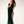 Lucci Lu 1323 Velvet Sequin One Sleeve Dress with Feather Train Lucci Lu 