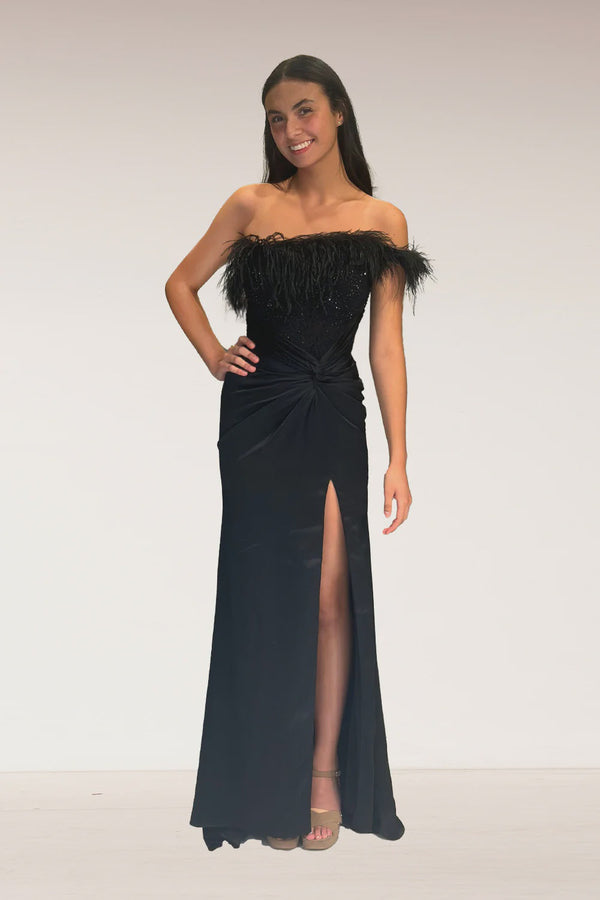 Lucci Lu 1326 One Shoulder Fitted Dress Lucci Lu 