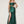 Lucci Lu 1377 Emerald Gold Satin Off Shoulder Fitted Dress Lucci Lu 