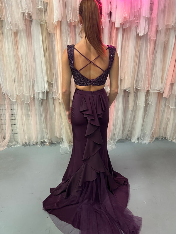 Lucci Lu Style 8261 in Plum Back