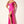 Lucci Lu 90246 Neon Pink Off Shoulder Fitter Dress Lucci Lu 