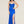 Lucci Lu 90295 Royal Blue Corset Style Glitter Knit Fitted Dress Lucci Lu 