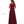 Lucci Lu 96041 Burgundy Lace Sleeves Chiffon Dress