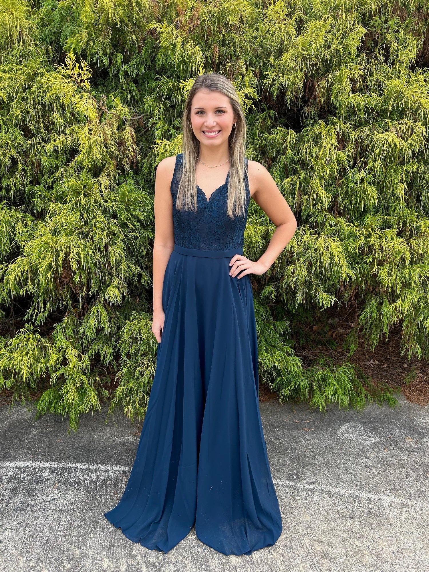 Lucci Lu 93101 Navy Blue Lace Chiffon Dress Formalwear Outlet Lucci Lu 93101 Navy Blue Lace Chiffon Dress Formalwear Outlet