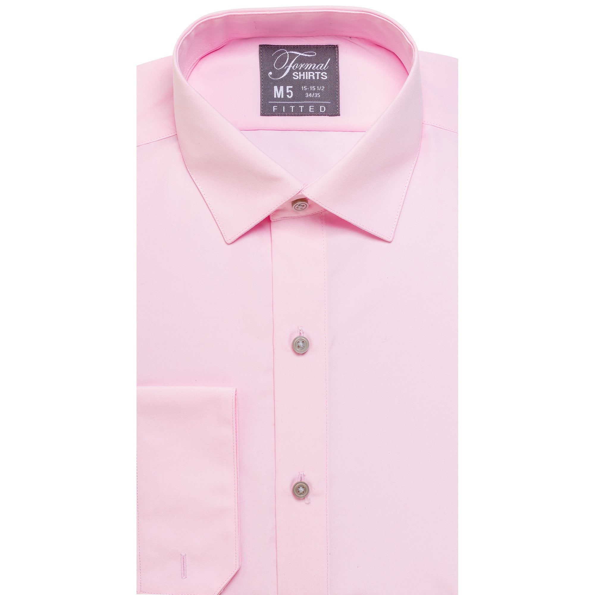 New Pink Fitted Laydown Collar Tuxedo Dress Shirt Formalwear Outlet New Pink Fitted Laydown Collar Tuxedo Dress Shirt Formalwear Outlet