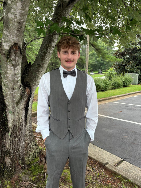 Michael Kors Grey Passion Tuxedo Jacket and Pants Michael Kors 