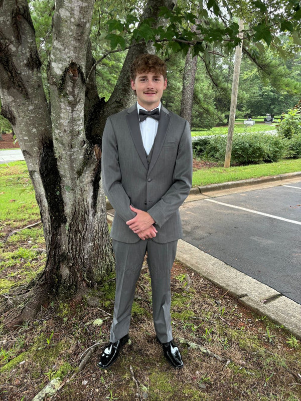 Michael Kors Grey Passion Tuxedo Jacket and Pants Michael Kors 