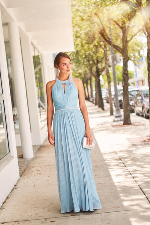 Montage 120901 Beaded Jewel Neckline A-Line Dress Montage by Mon Cheri 