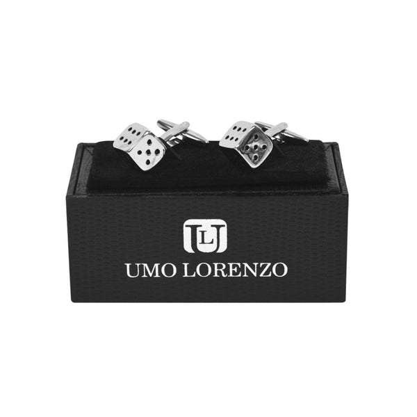 Dice Cufflinks in Gift Box available at Formalwear Outlet Hillsborough, NC