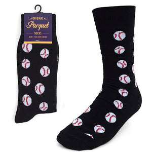 Men's Baseball Novelty Socks Parquet 
