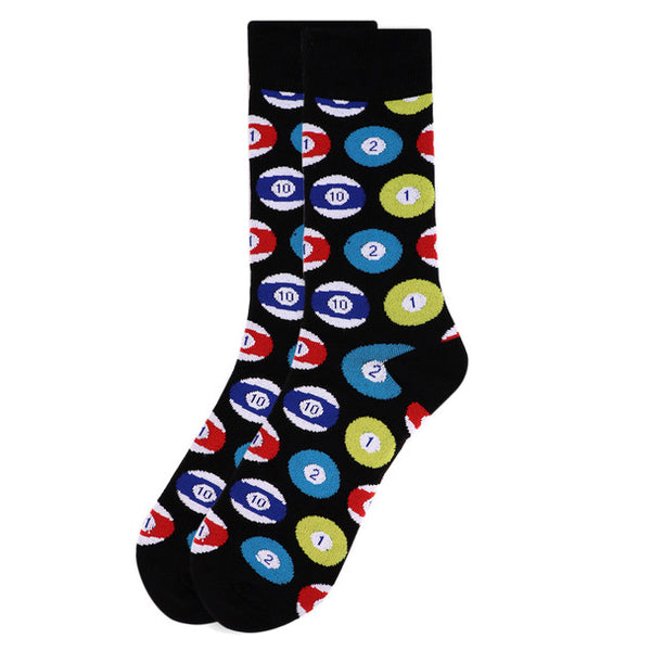 Men's Billiards Novelty Socks
