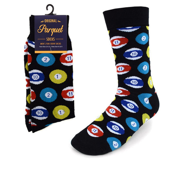Men's Billiards Novelty Socks