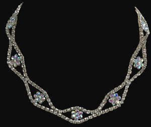 Silver AB Necklace Cristal D'Or style 7216 Not specified 