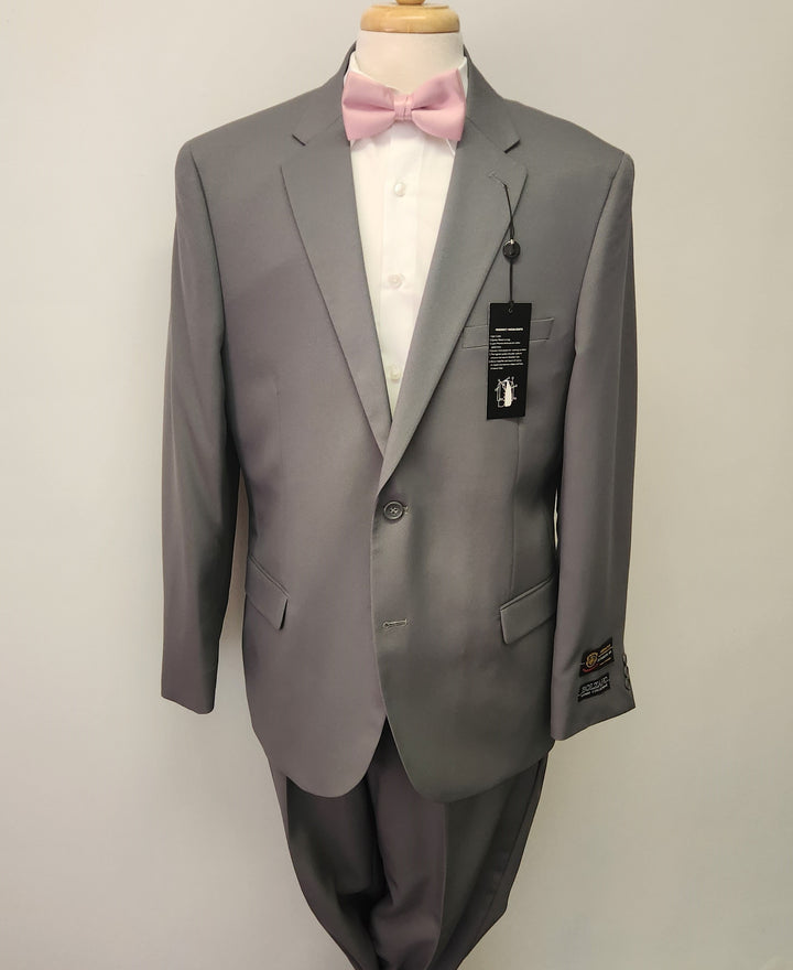 New Grey Traditional Fit Bolzano Suit
