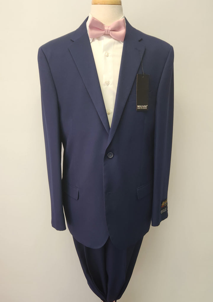New Midnight Blue Traditional Fit Bolzano Suit