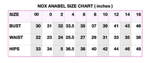 NOX Anabel R804 Corset Bodice Cocktail Dress Nox Anabel 